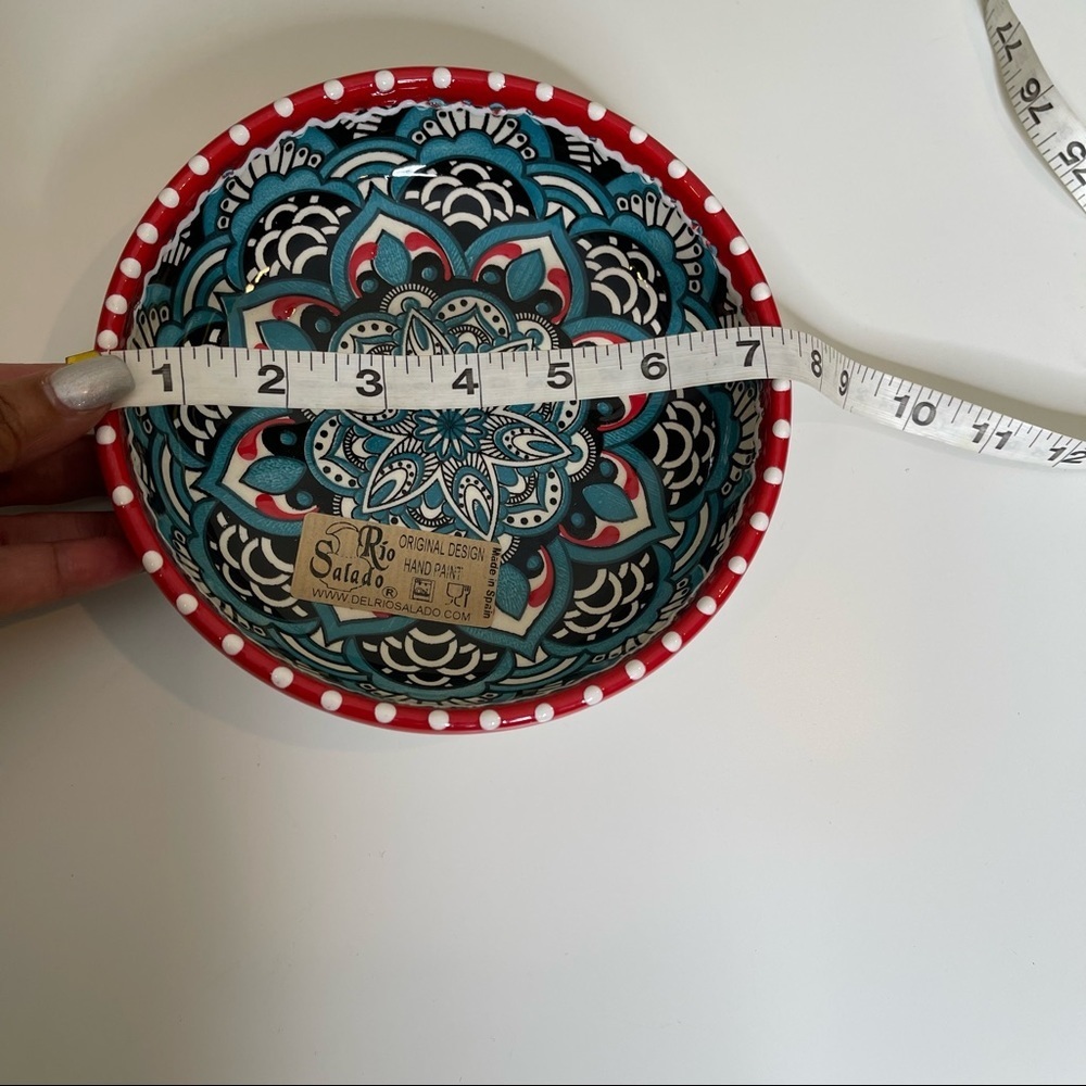 Del Rio Salado HandPainted Serving Bowl - Picture 9 of 9